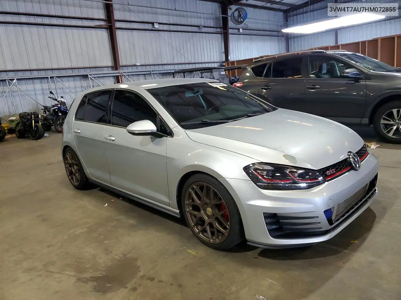 2017 Volkswagen Gti S VIN: 3VW4T7AU7HM072855 Lot: 60986566