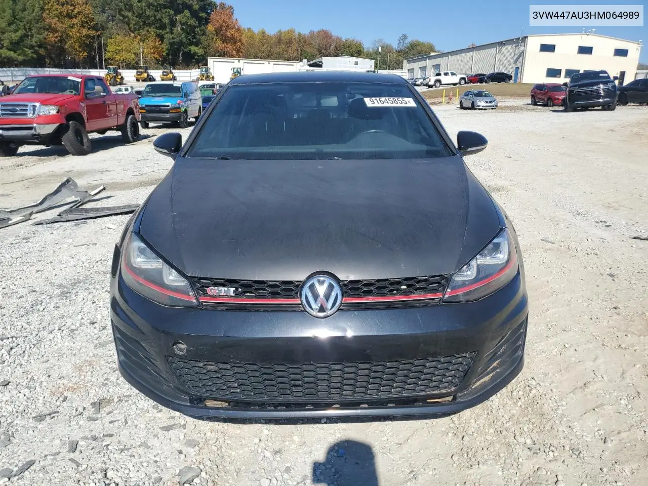 3VW447AU3HM064989 2017 Volkswagen Gti S/Se