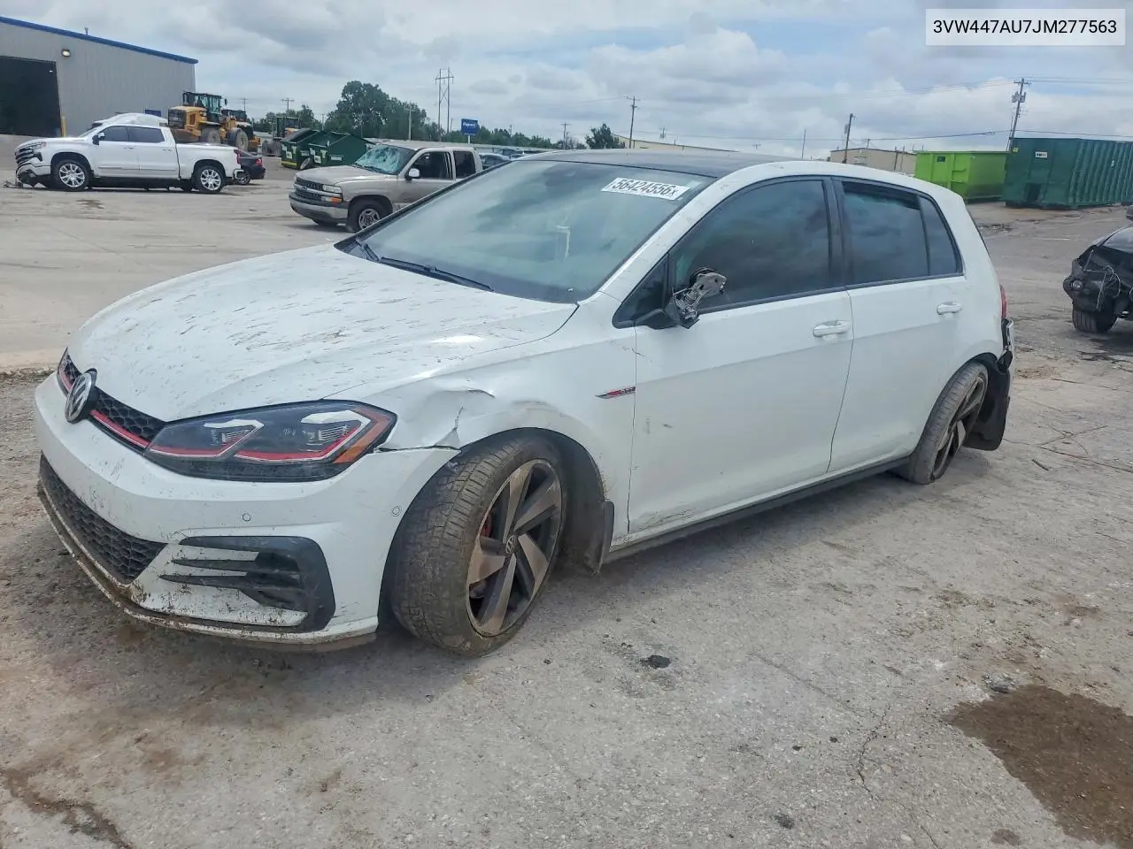 2018 Volkswagen Gti S VIN: 3VW447AU7JM277563 Lot: 56424556