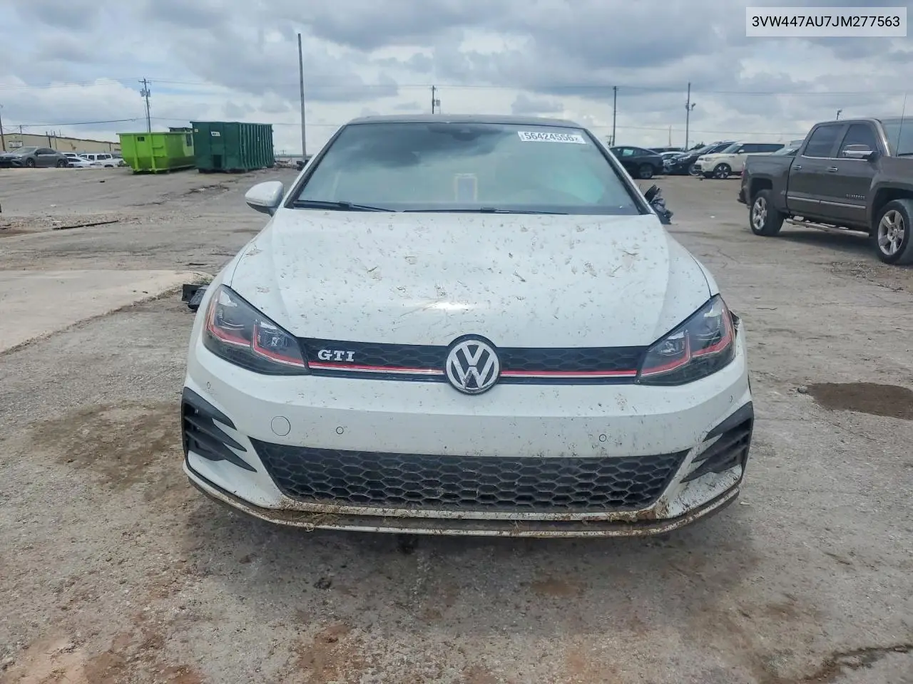 2018 Volkswagen Gti S VIN: 3VW447AU7JM277563 Lot: 56424556
