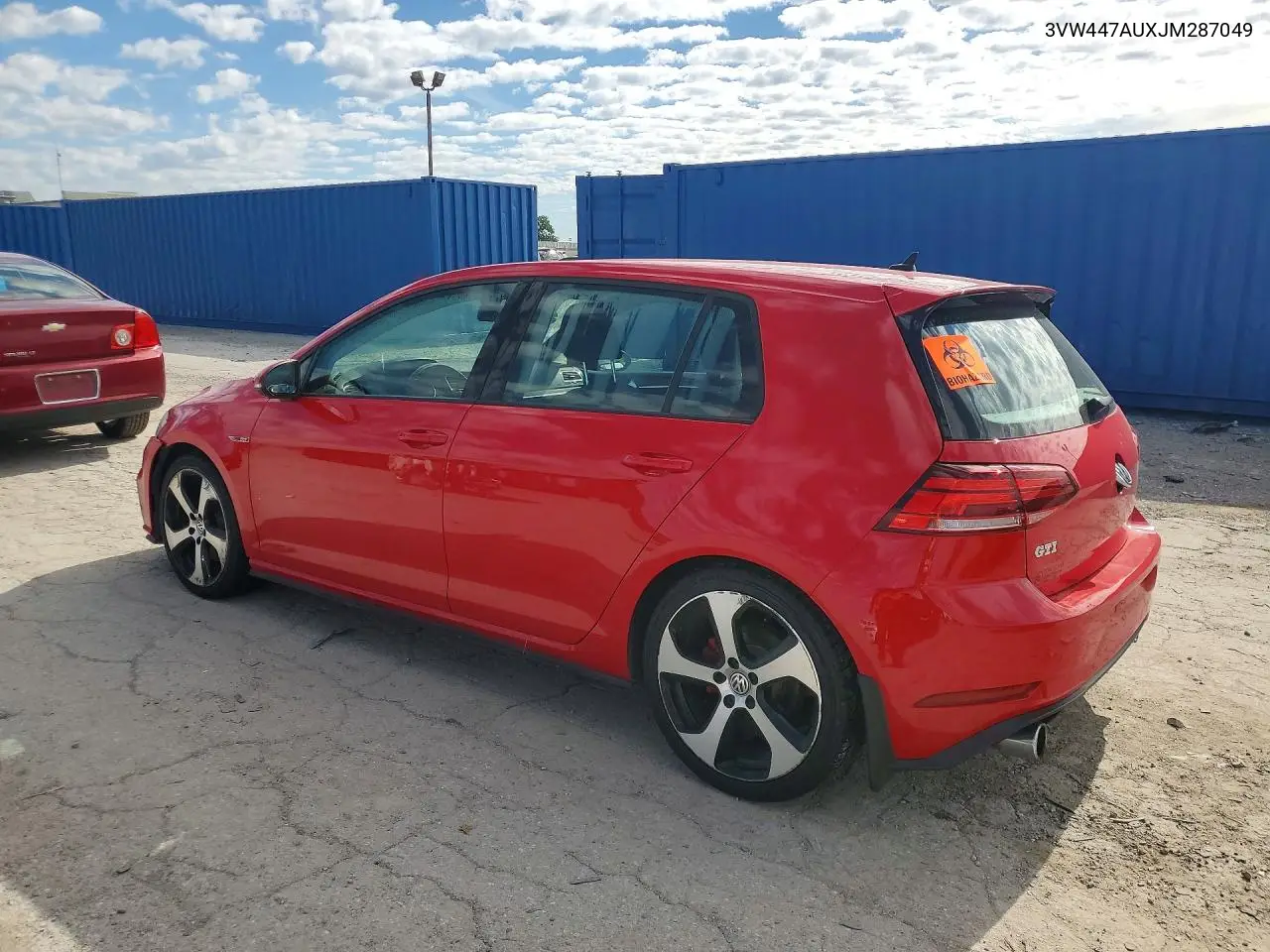 2018 Volkswagen Gti S VIN: 3VW447AUXJM287049 Lot: 56845576