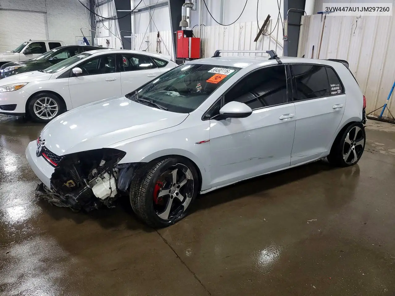 2018 Volkswagen Gti S/Se VIN: 3VW447AU1JM297260 Lot: 58492776