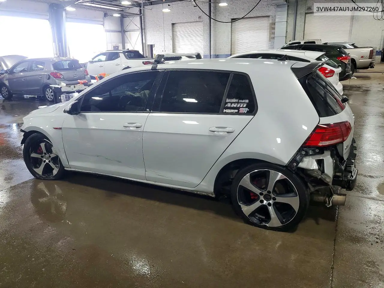 2018 Volkswagen Gti S/Se VIN: 3VW447AU1JM297260 Lot: 58492776