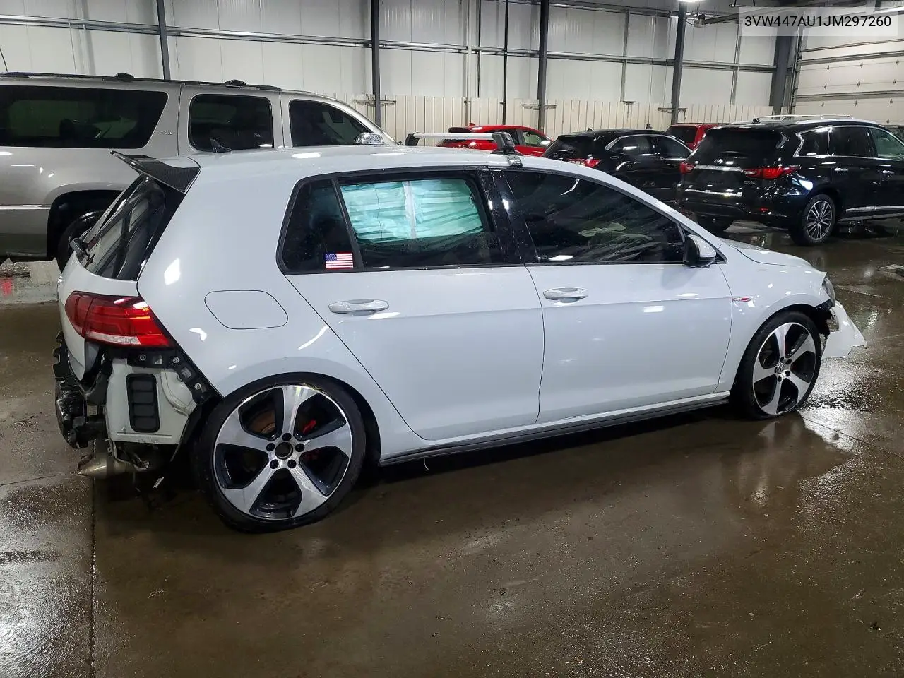2018 Volkswagen Gti S/Se VIN: 3VW447AU1JM297260 Lot: 58492776