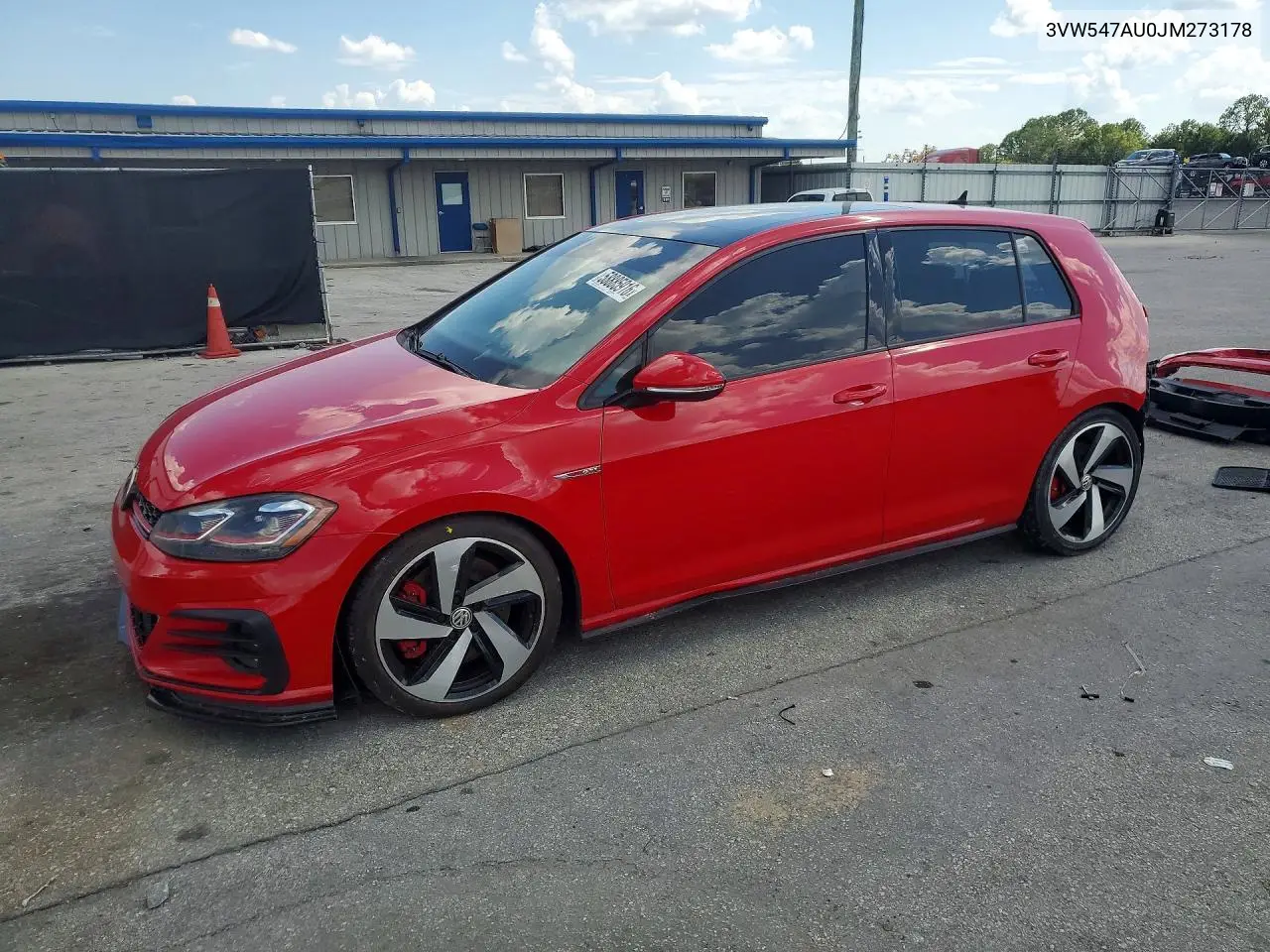 2018 Volkswagen Gti S VIN: 3VW547AU0JM273178 Lot: 58885916
