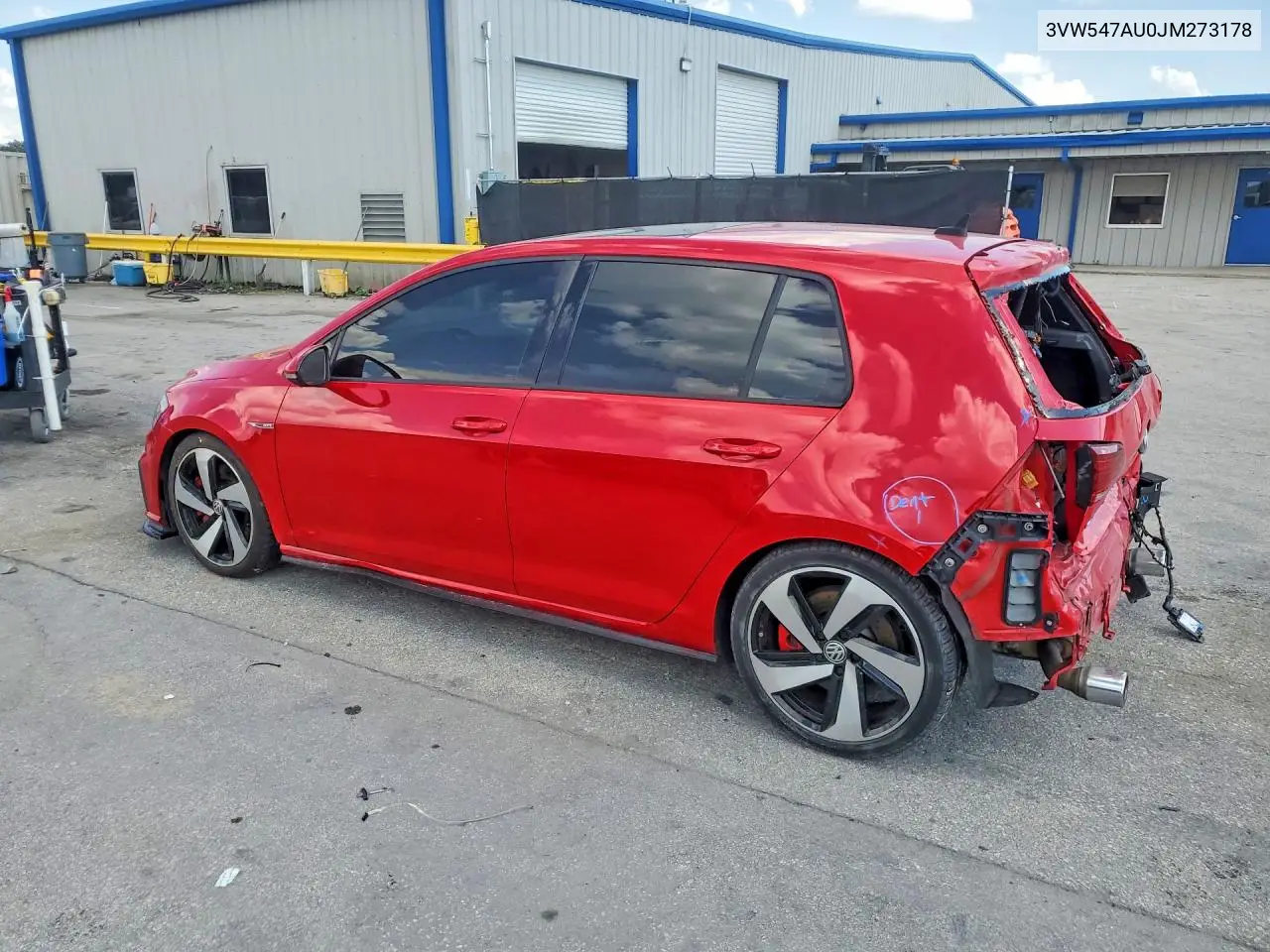 2018 Volkswagen Gti S VIN: 3VW547AU0JM273178 Lot: 58885916