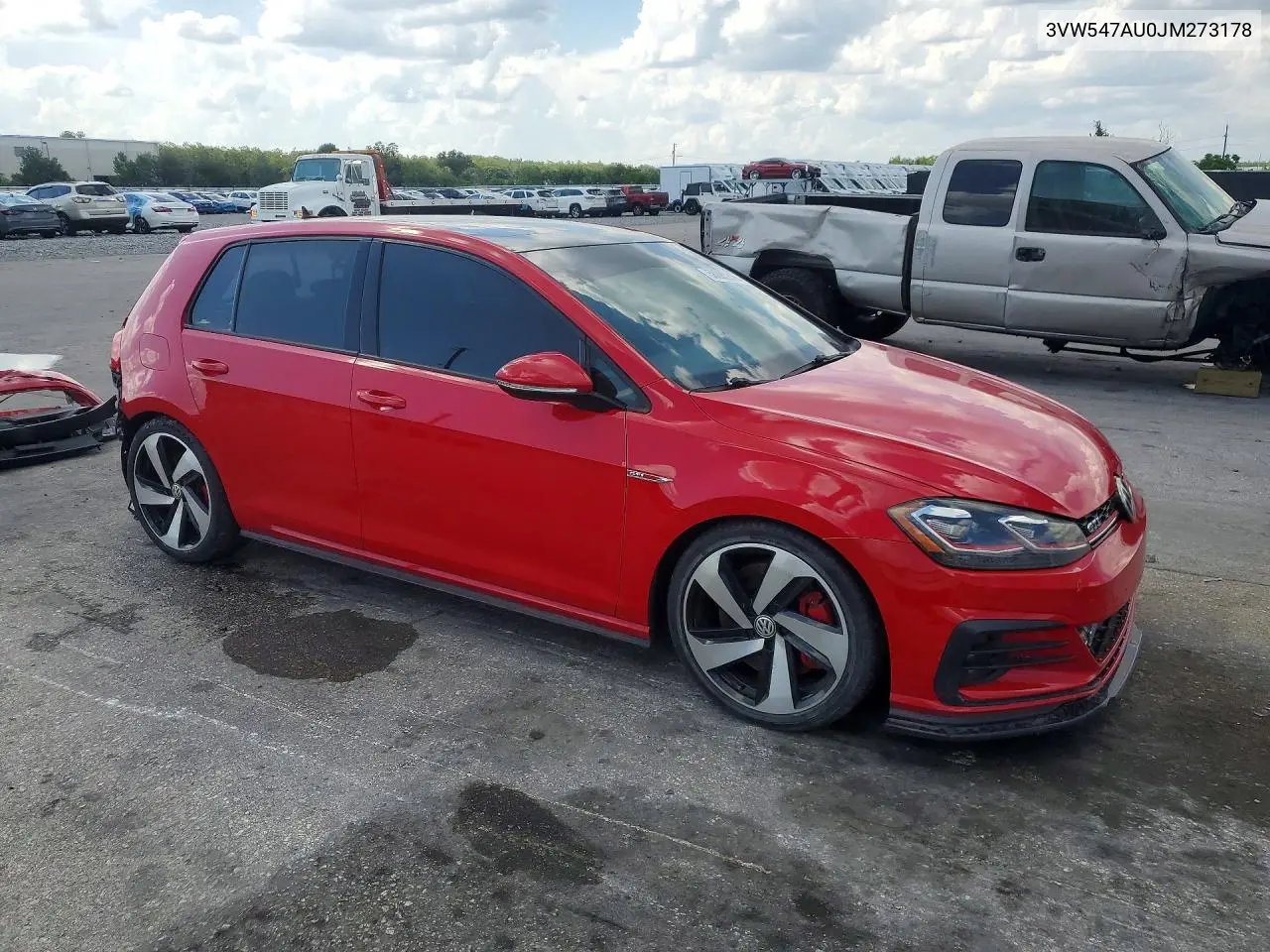 2018 Volkswagen Gti S VIN: 3VW547AU0JM273178 Lot: 58885916