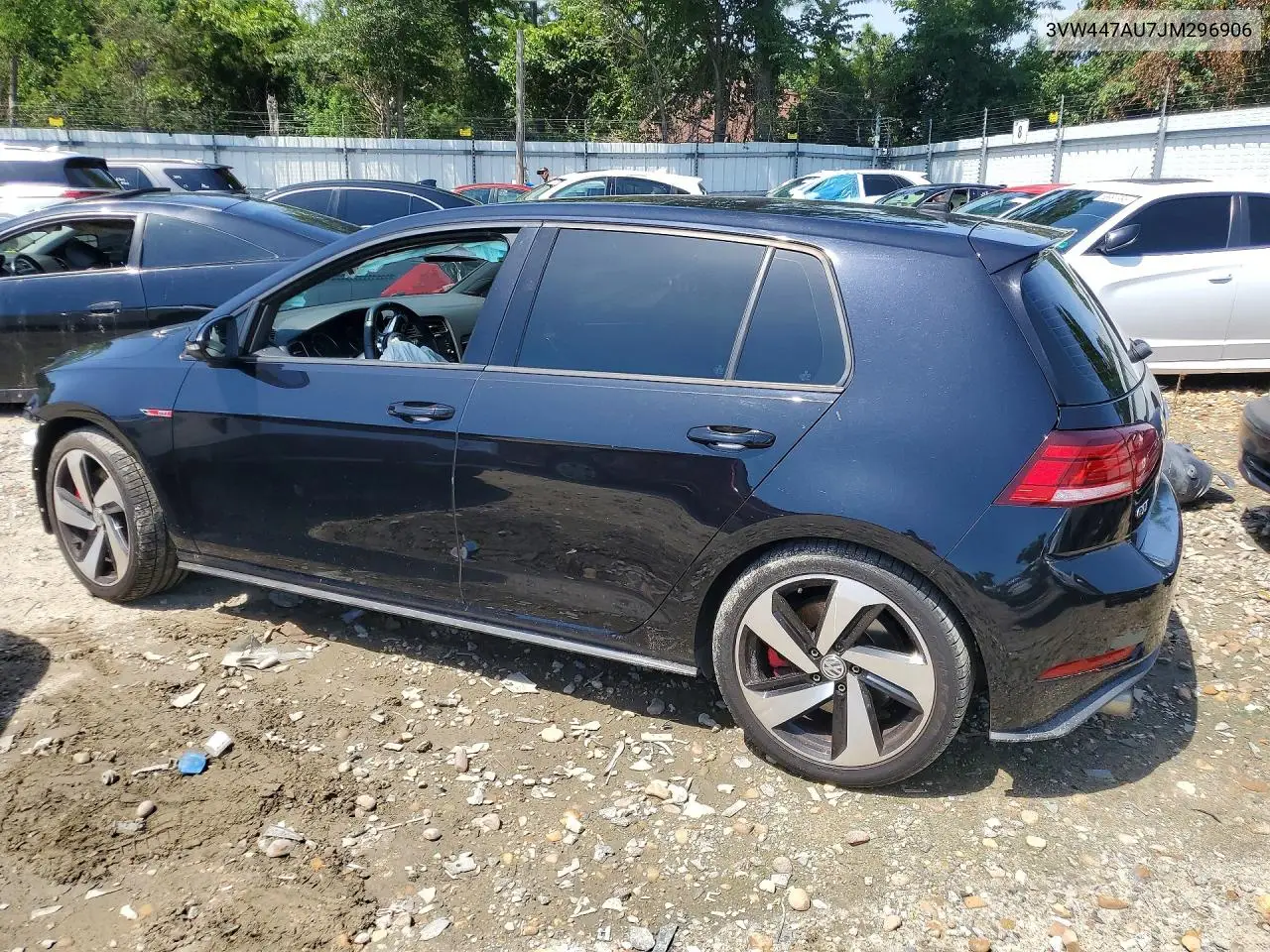 2018 Volkswagen Gti S/Se VIN: 3VW447AU7JM296906 Lot: 58965436