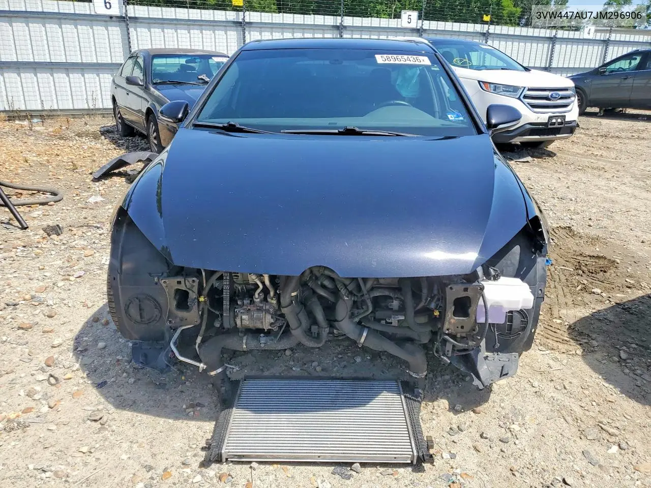 2018 Volkswagen Gti S/Se VIN: 3VW447AU7JM296906 Lot: 58965436