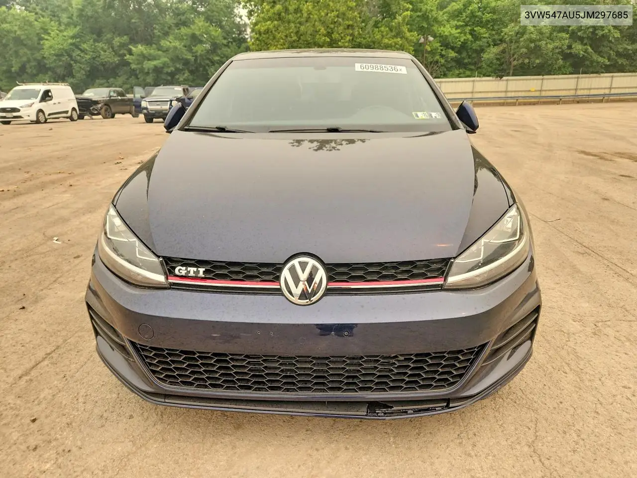 2018 Volkswagen Gti S VIN: 3VW547AU5JM297685 Lot: 60988536