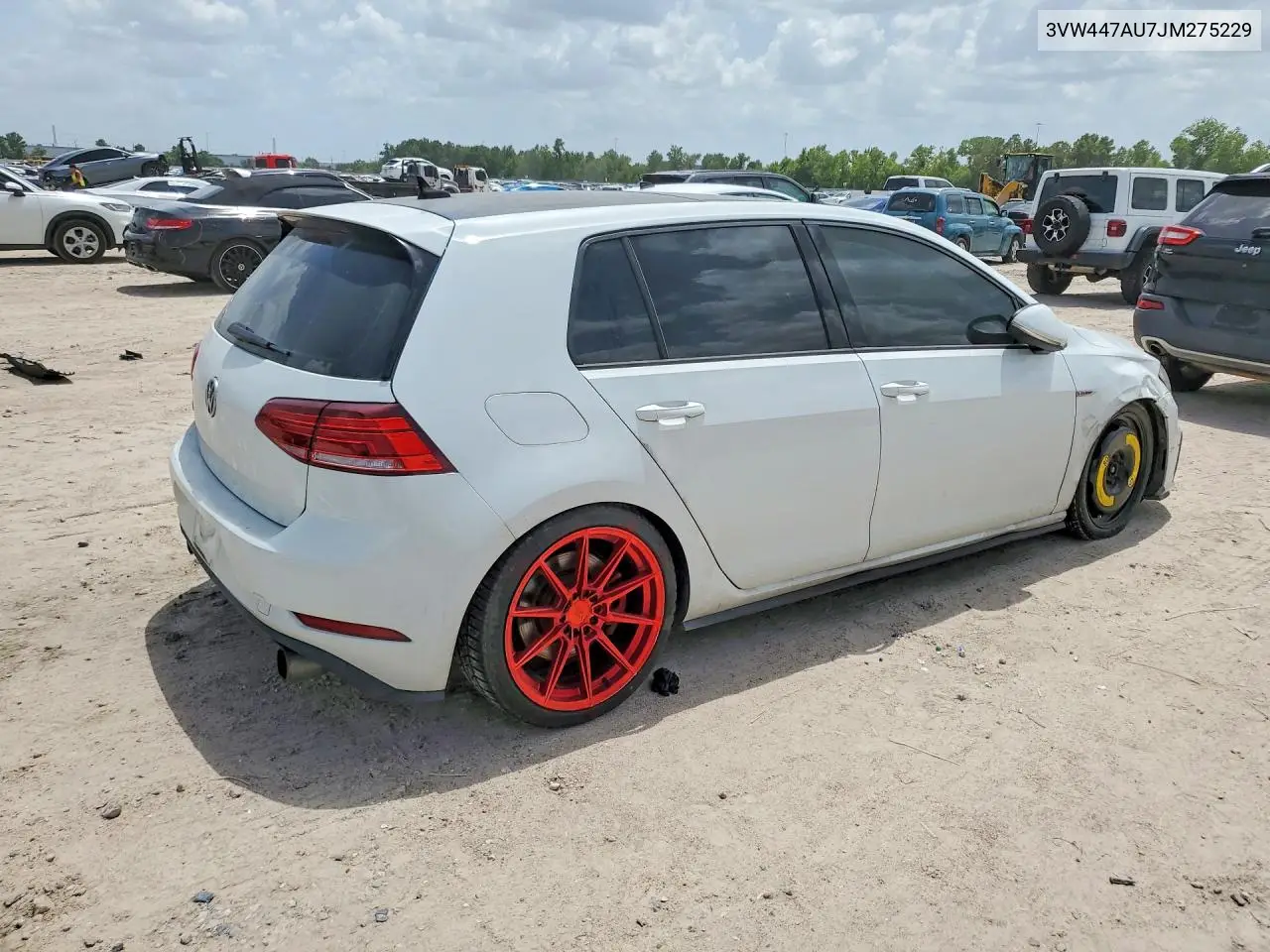 2018 Volkswagen Gti S/Se/Autobahn VIN: 3VW447AU7JM275229 Lot: 61053016