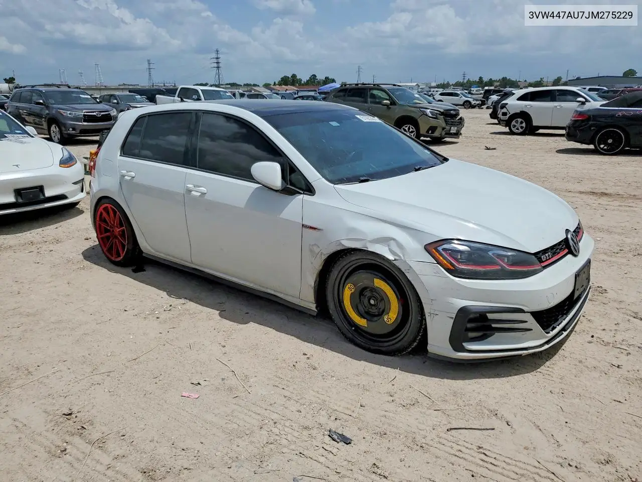 2018 Volkswagen Gti S/Se/Autobahn VIN: 3VW447AU7JM275229 Lot: 61053016