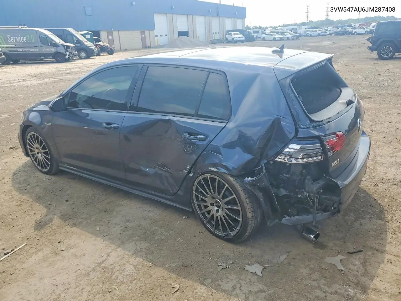 2018 Volkswagen Gti S VIN: 3VW547AU6JM287408 Lot: 61718966