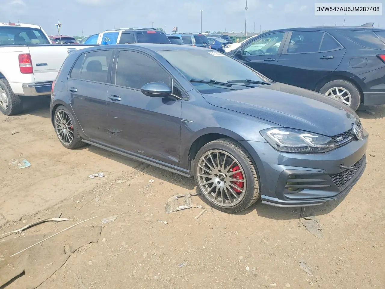 2018 Volkswagen Gti S VIN: 3VW547AU6JM287408 Lot: 61718966