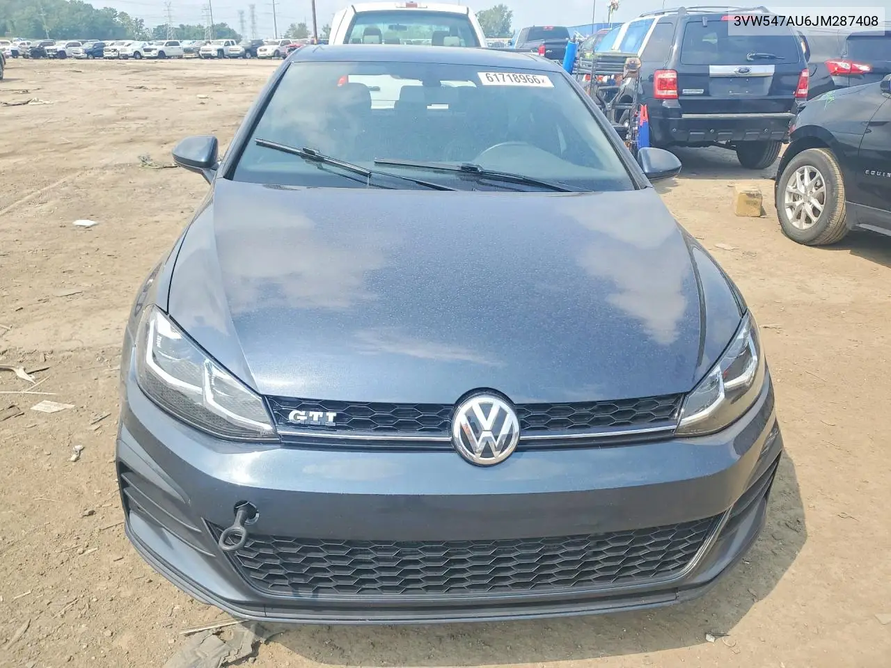 2018 Volkswagen Gti S VIN: 3VW547AU6JM287408 Lot: 61718966