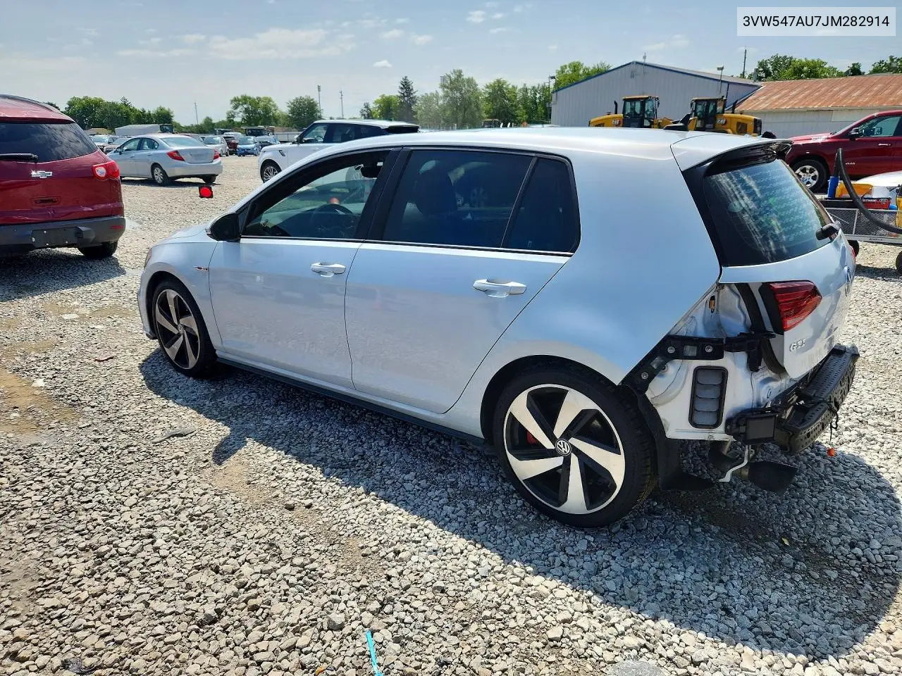 2018 Volkswagen Gti S VIN: 3VW547AU7JM282914 Lot: 62285146