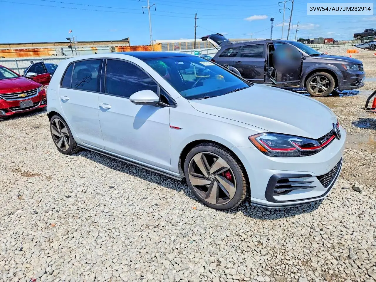 2018 Volkswagen Gti S VIN: 3VW547AU7JM282914 Lot: 62285146