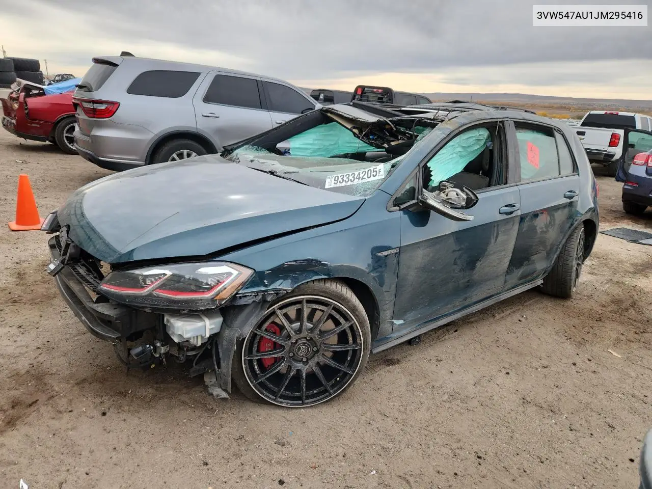 3VW547AU1JM295416 2018 Volkswagen Gti S