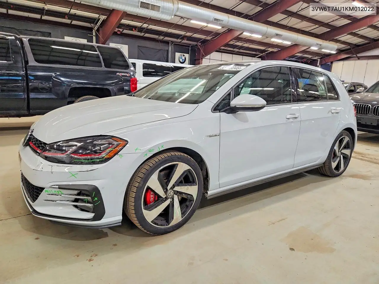 2019 Volkswagen Gti S VIN: 3VW6T7AU1KM012022 Lot: 55518046
