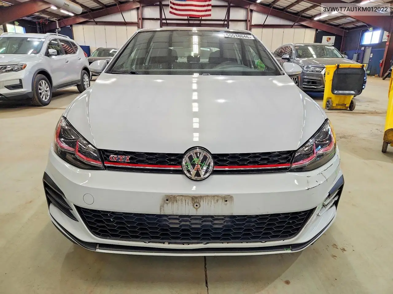 2019 Volkswagen Gti S VIN: 3VW6T7AU1KM012022 Lot: 55518046