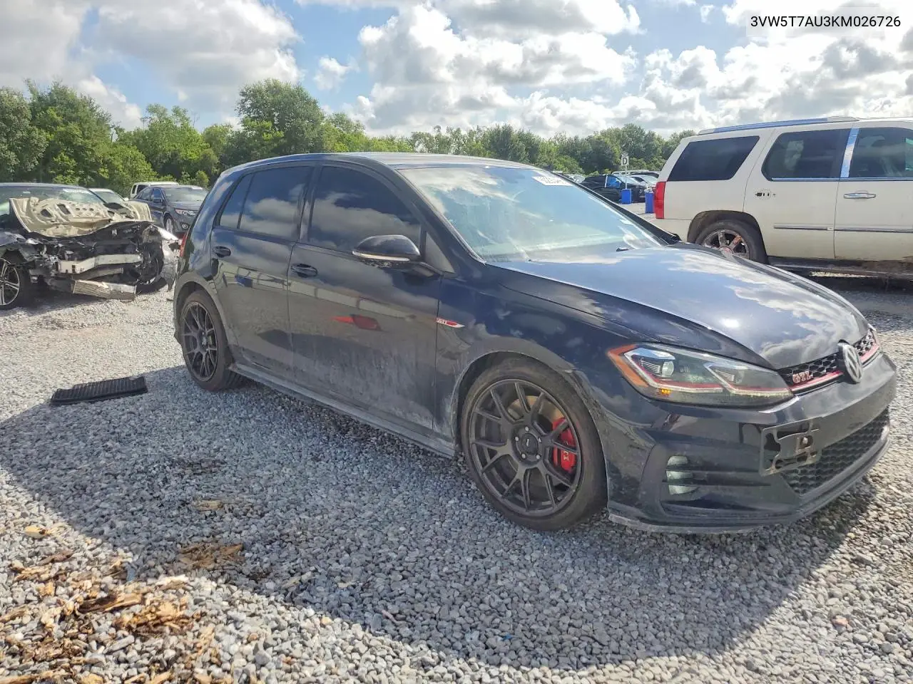 2019 Volkswagen Gti S/Se/Autobahn/Rabbit Edition VIN: 3VW5T7AU3KM026726 Lot: 60293466