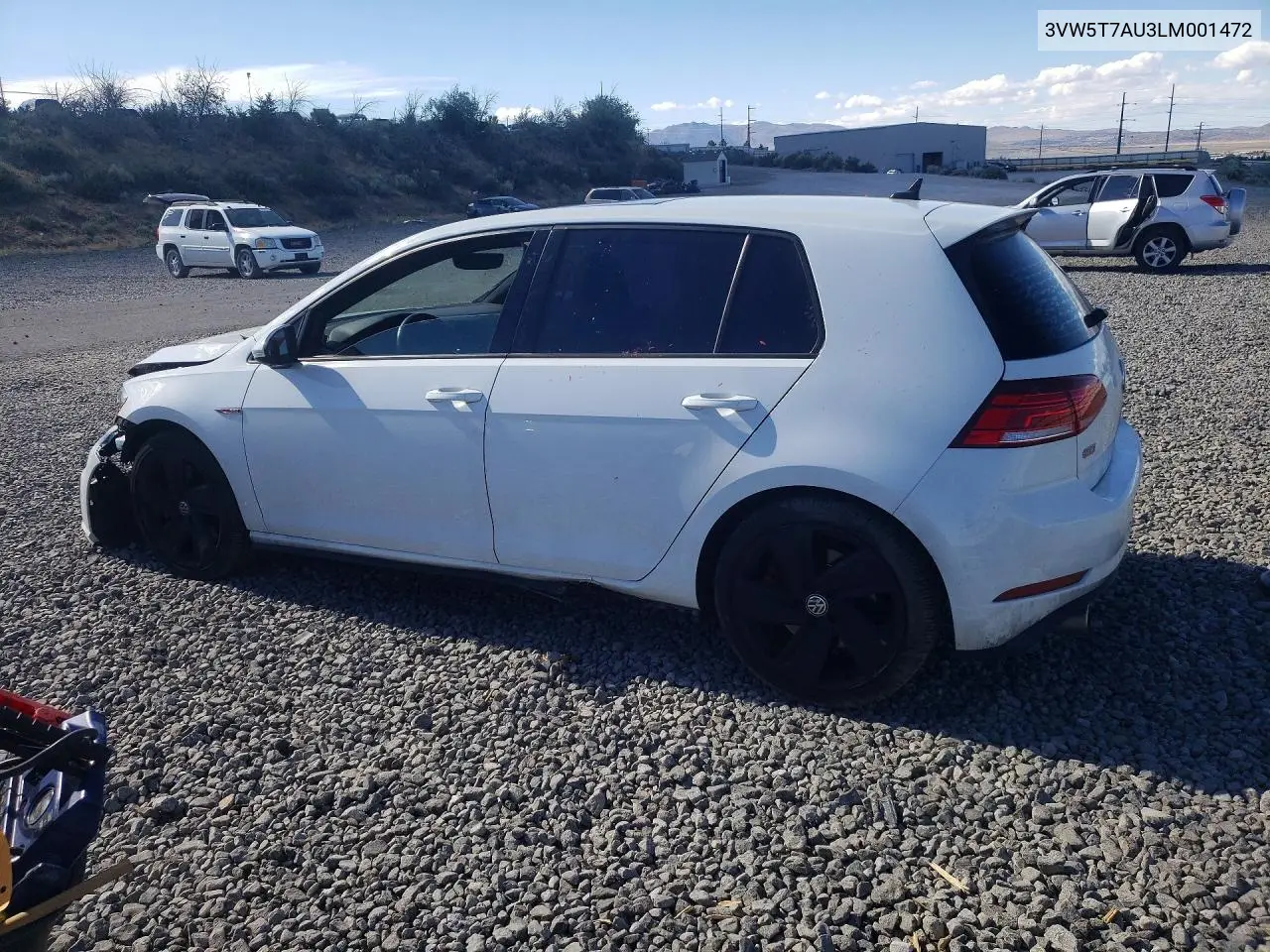 2020 Volkswagen Gti S VIN: 3VW5T7AU3LM001472 Lot: 59615146