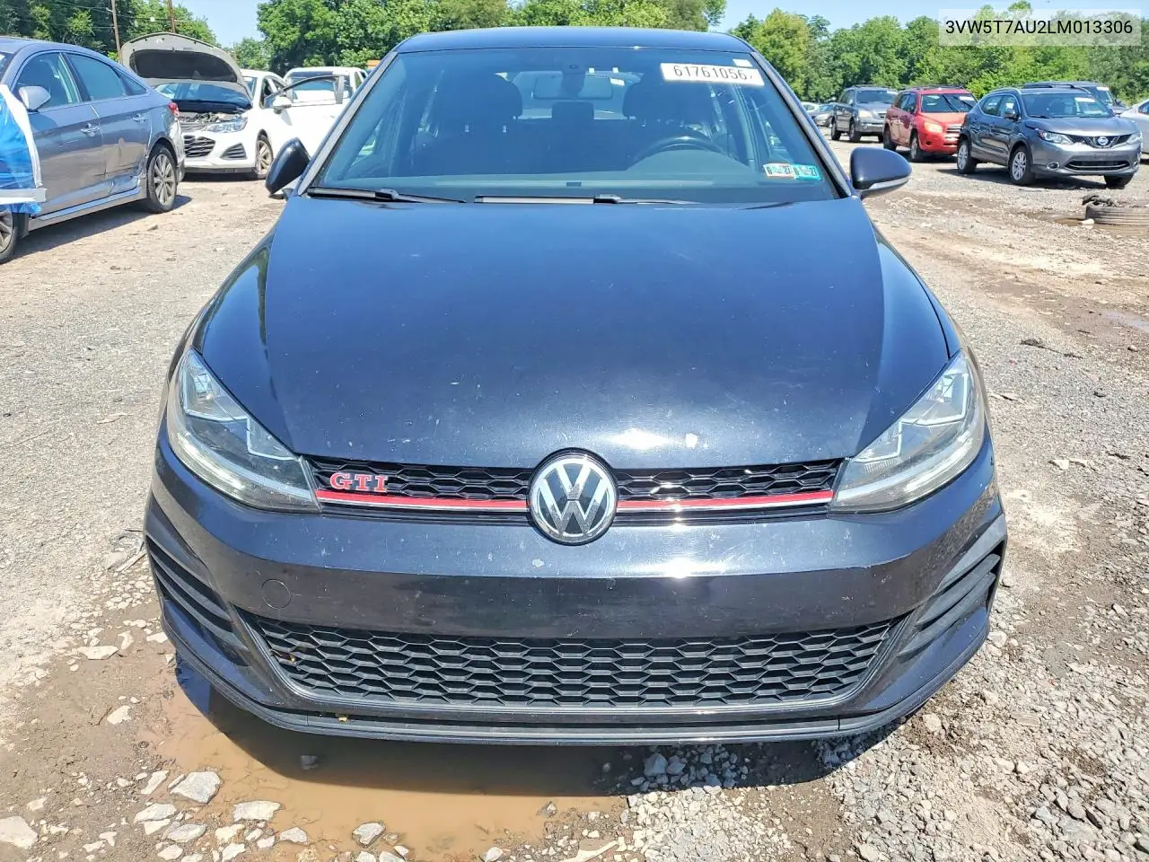 2020 Volkswagen Gti S VIN: 3VW5T7AU2LM013306 Lot: 61761056