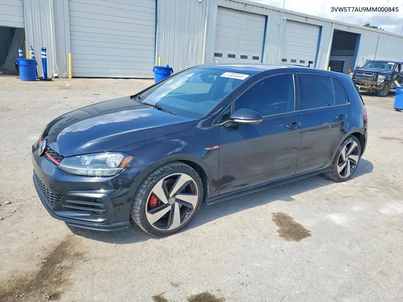 2021 Volkswagen Gti S VIN: 3VW5T7AU9MM000845 Lot: 61866646