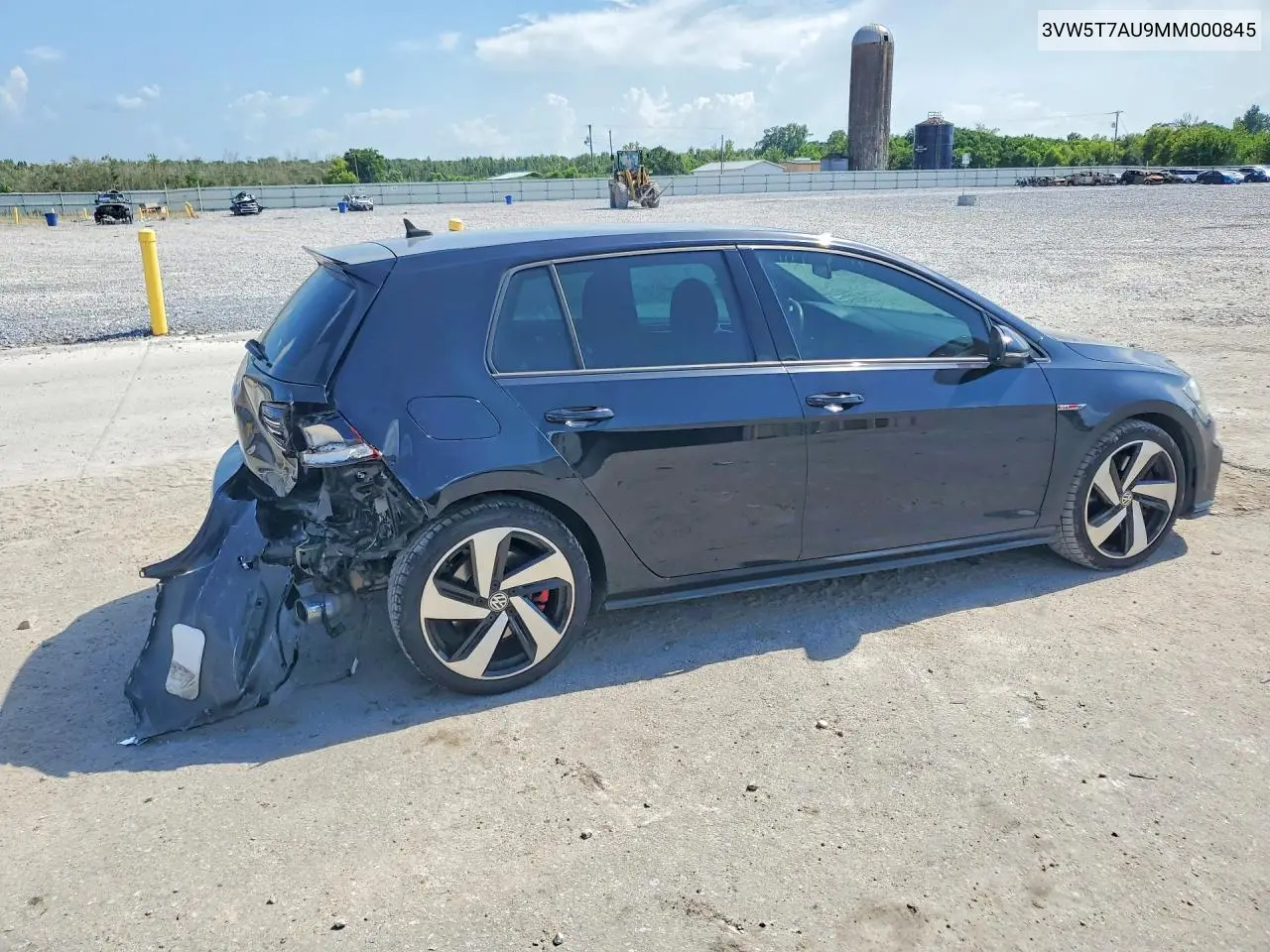 2021 Volkswagen Gti S VIN: 3VW5T7AU9MM000845 Lot: 61866646