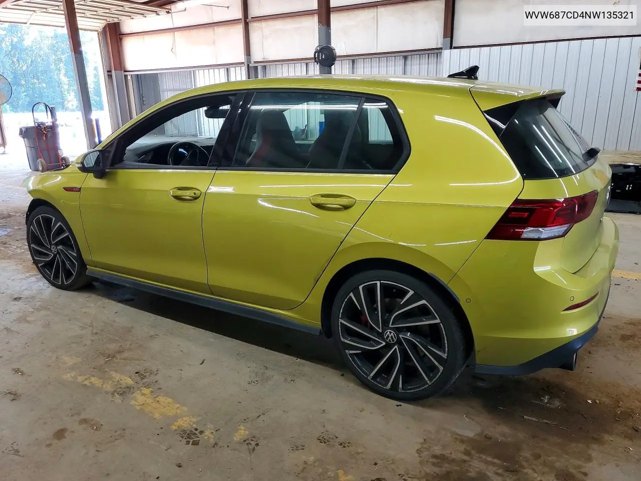 2022 Volkswagen Gti Autobahn VIN: WVW687CD4NW135321 Lot: 56668976