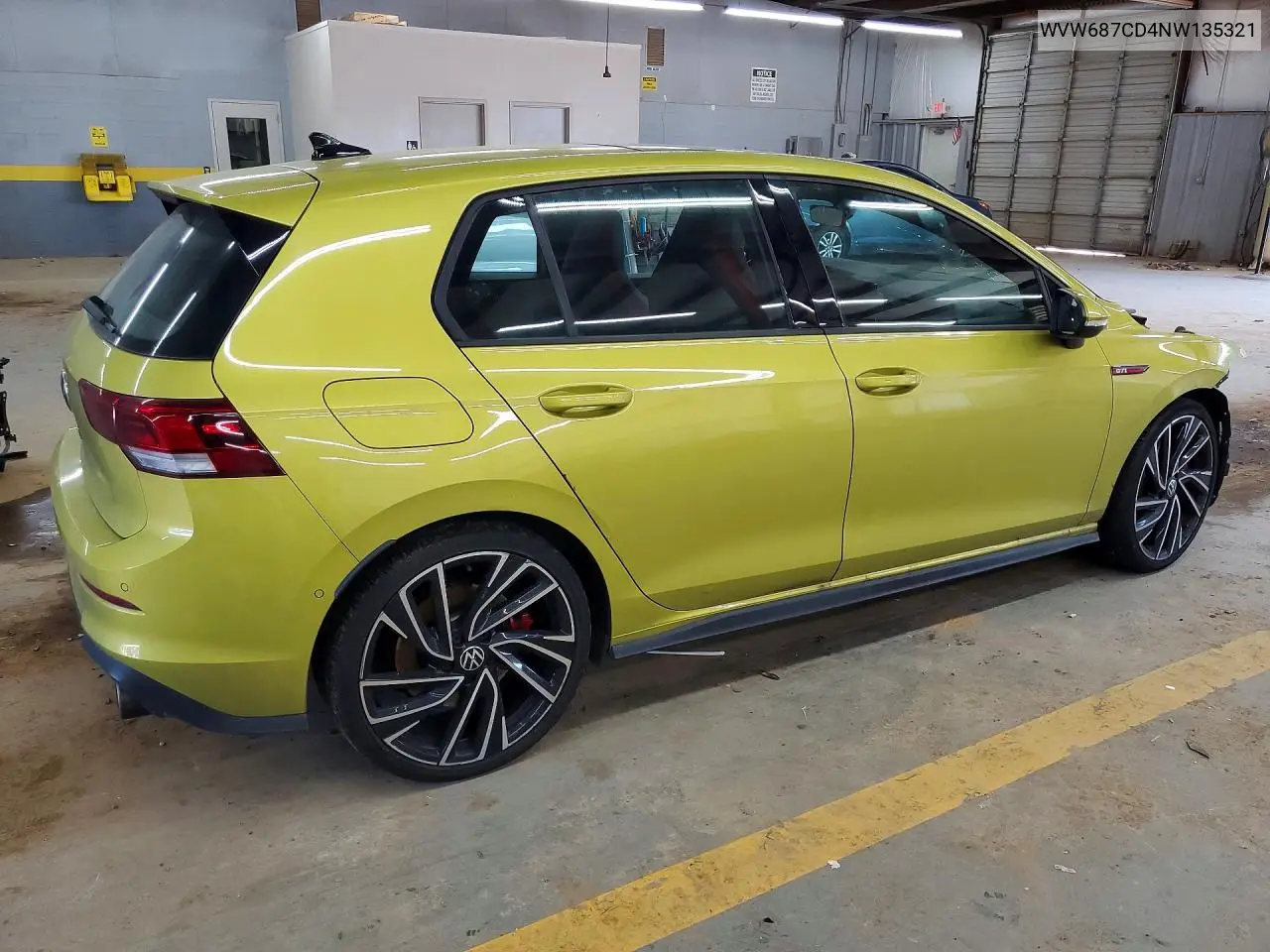 2022 Volkswagen Gti Autobahn VIN: WVW687CD4NW135321 Lot: 56668976