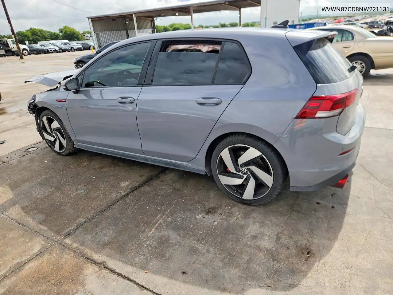 2022 Volkswagen Gti Se VIN: WVWN87CD8NW221131 Lot: 60782376