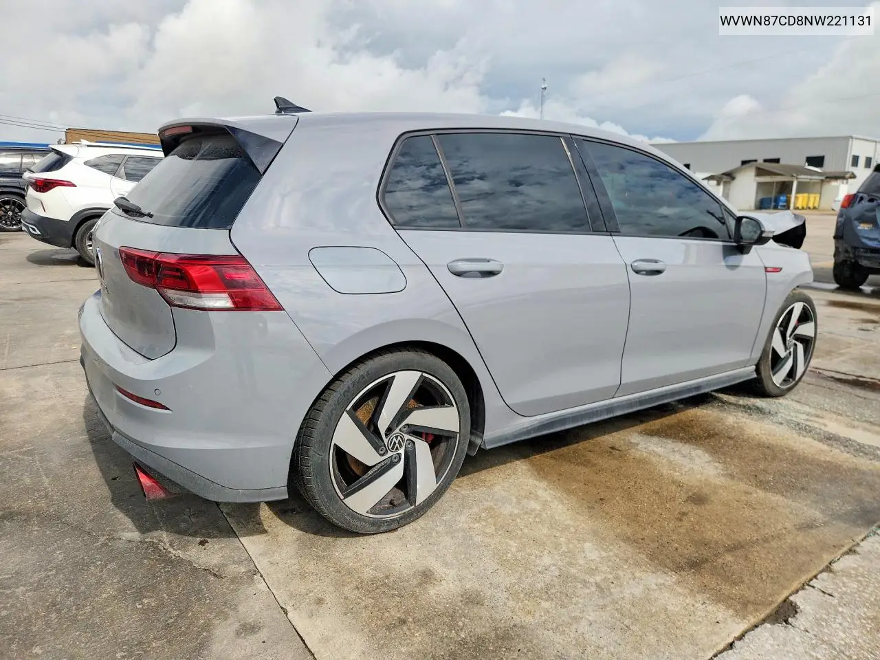 2022 Volkswagen Gti Se VIN: WVWN87CD8NW221131 Lot: 60782376