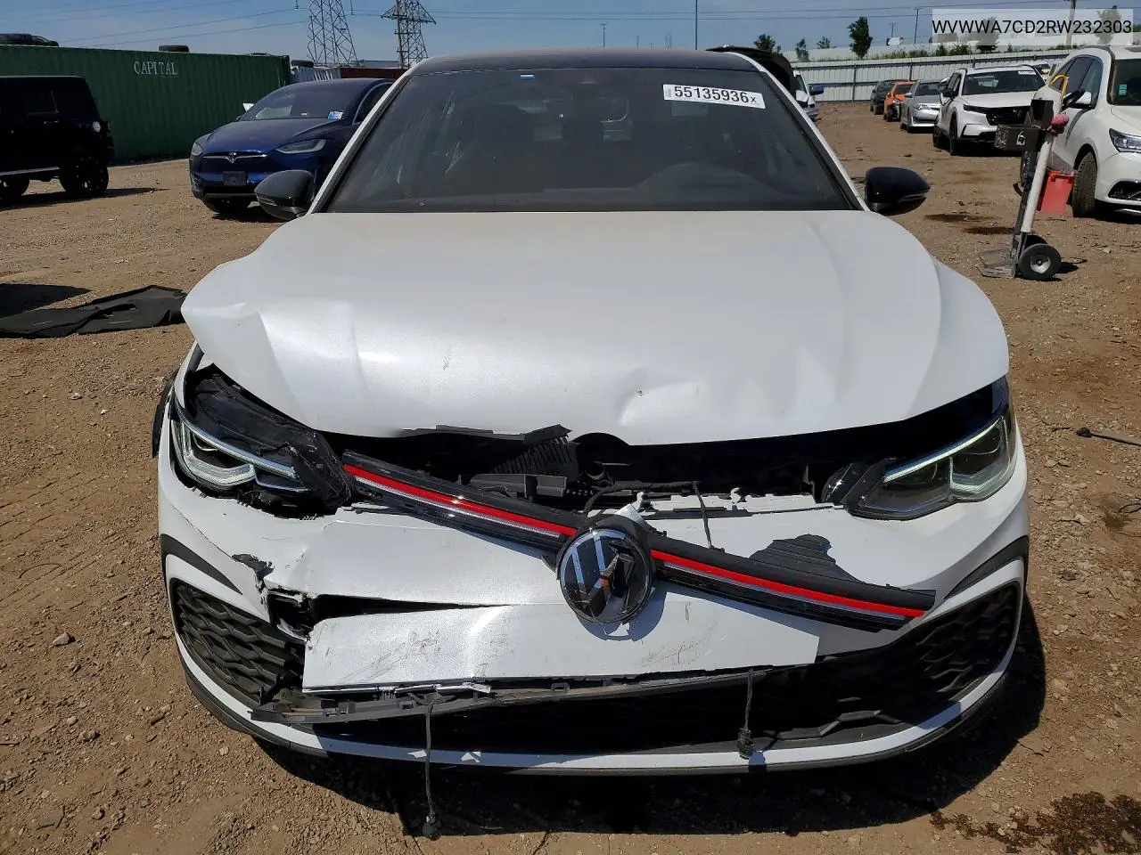 2024 Volkswagen Gti Autobahn VIN: WVWWA7CD2RW232303 Lot: 55135936