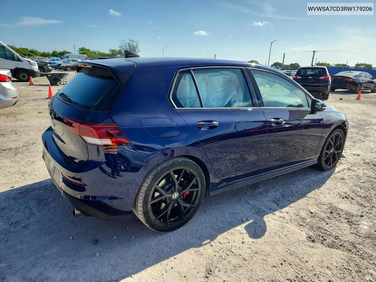 2024 Volkswagen Gti Se VIN: WVWSA7CD3RW179206 Lot: 57044056