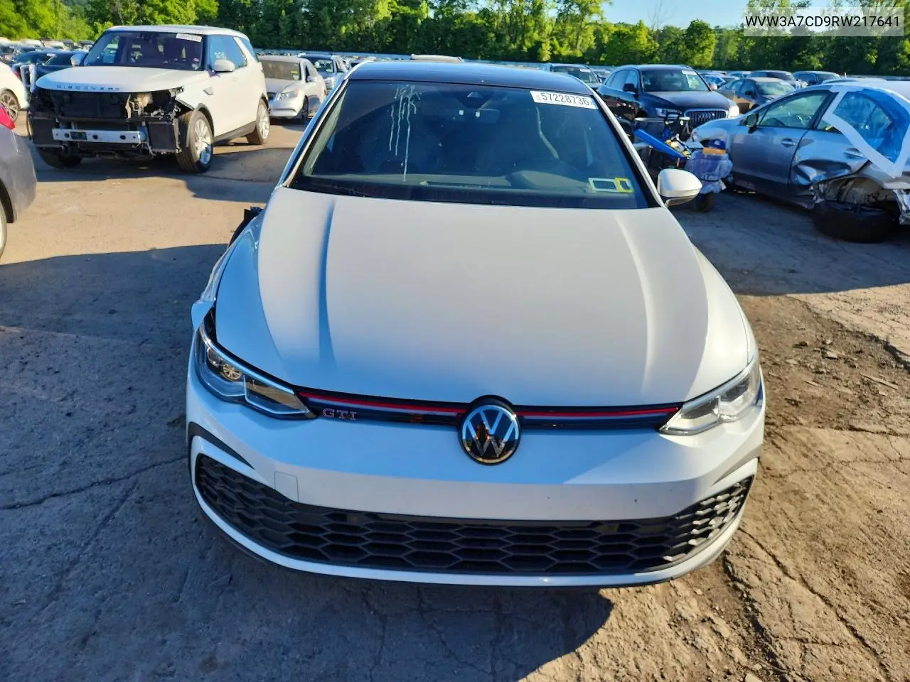 2024 Volkswagen Gti Se VIN: WVW3A7CD9RW217641 Lot: 57228736