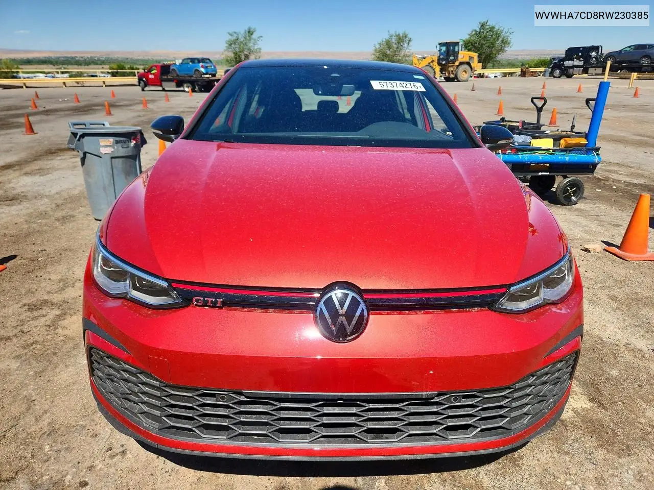 2024 Volkswagen Gti S VIN: WVWHA7CD8RW230385 Lot: 57374276