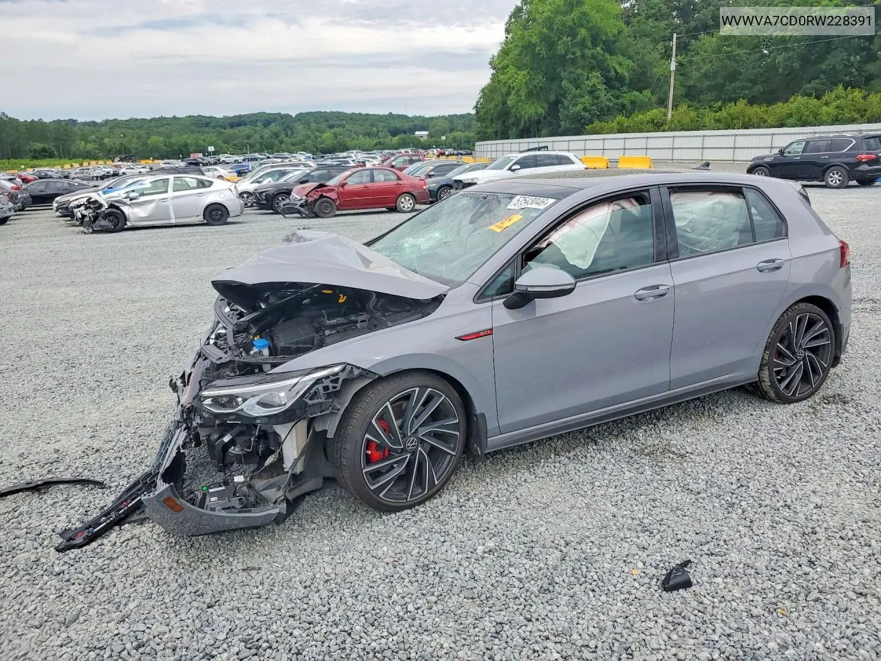 2024 Volkswagen Gti Autobahn VIN: WVWVA7CD0RW228391 Lot: 57543046