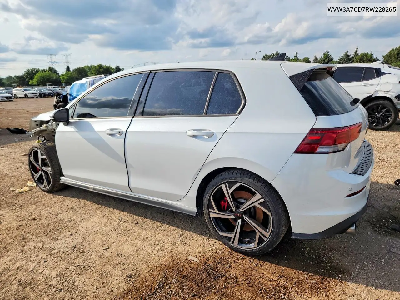 2024 Volkswagen Gti Se VIN: WVW3A7CD7RW228265 Lot: 59143736