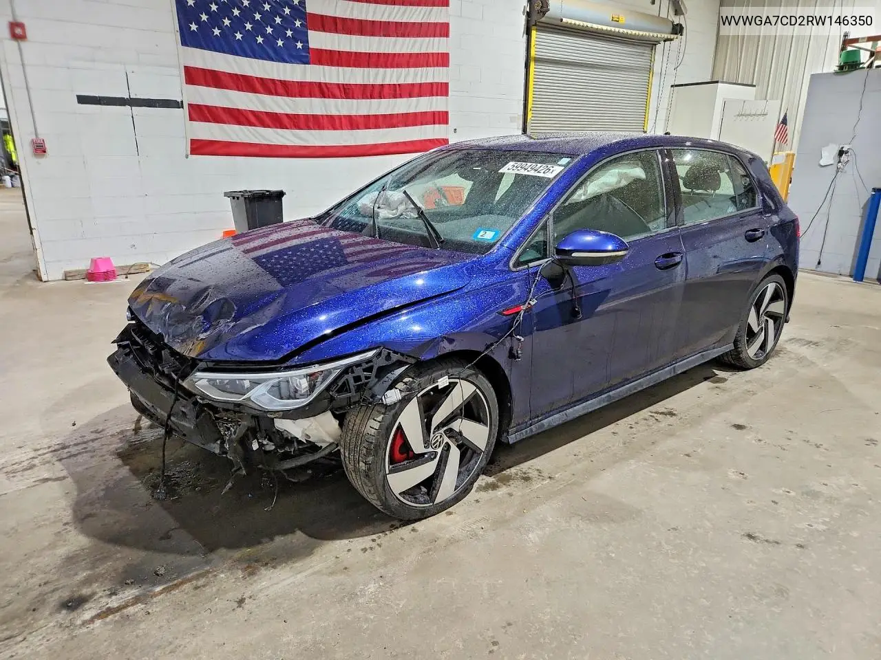 2024 Volkswagen Gti S VIN: WVWGA7CD2RW146350 Lot: 59949426