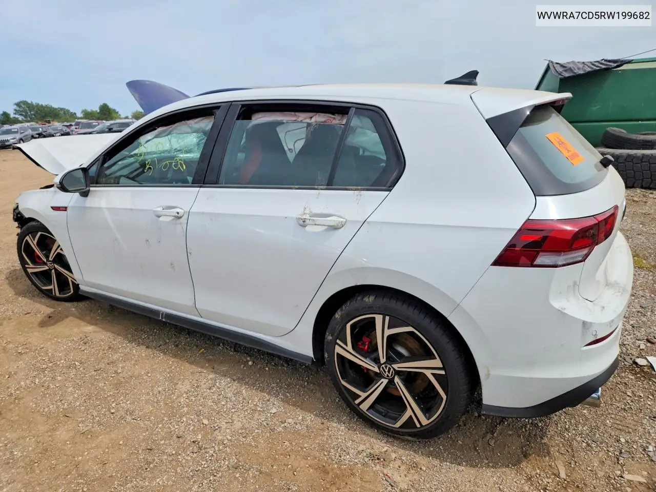 2024 Volkswagen Gti Se VIN: WVWRA7CD5RW199682 Lot: 60263436