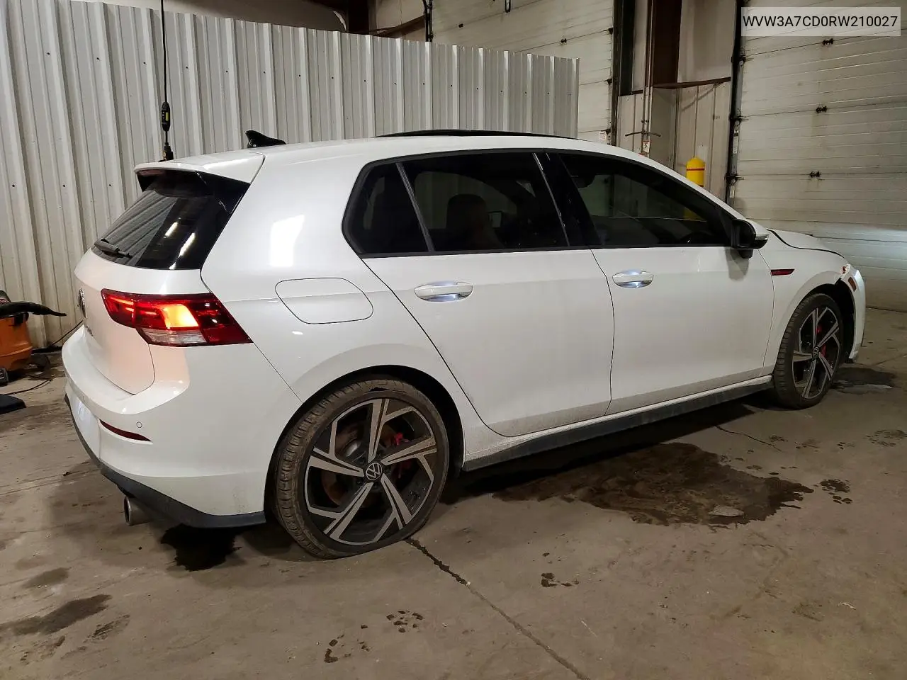 2024 Volkswagen Gti Se VIN: WVW3A7CD0RW210027 Lot: 61581136