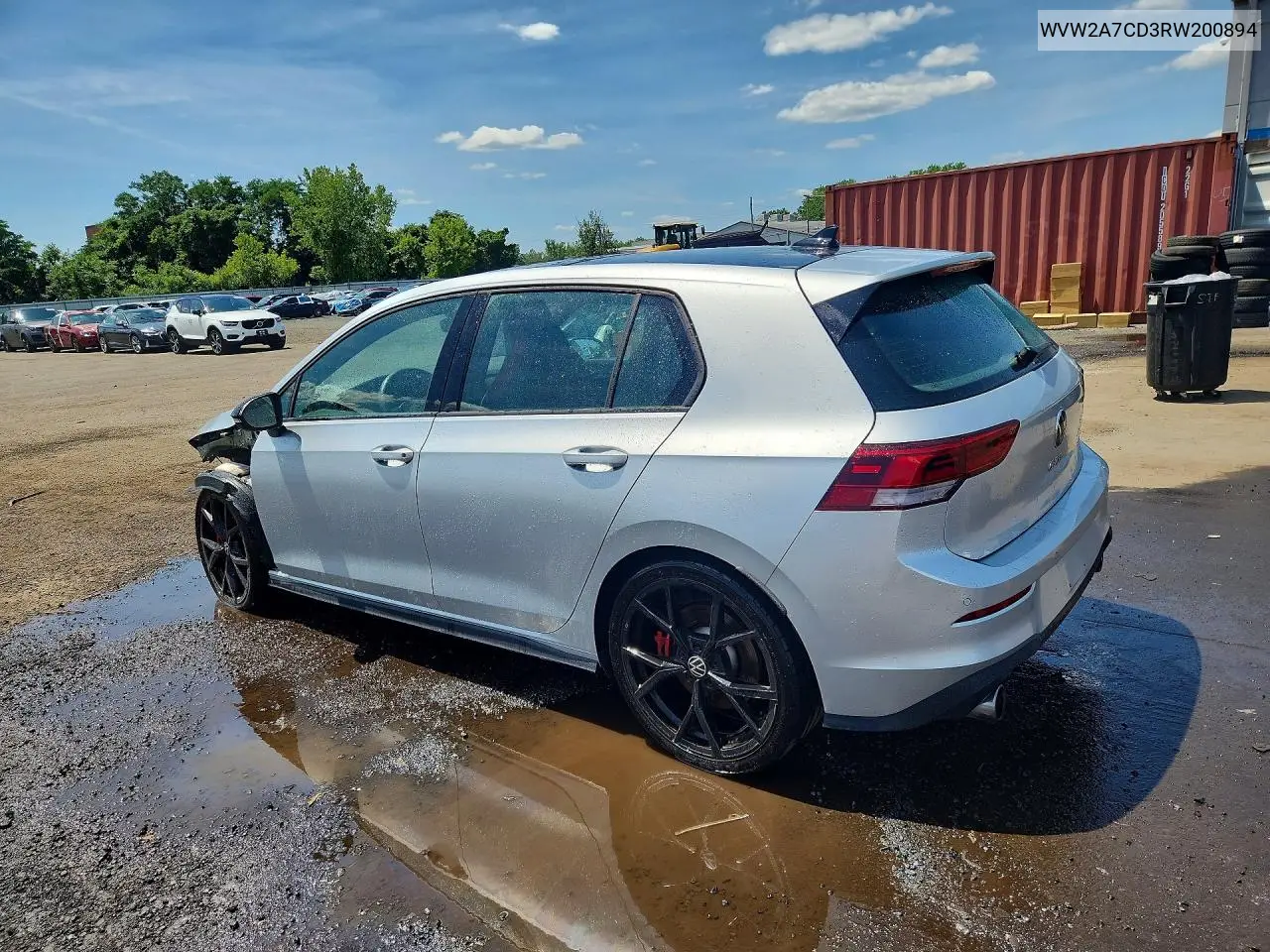 2024 Volkswagen Gti Se VIN: WVW2A7CD3RW200894 Lot: 61622856
