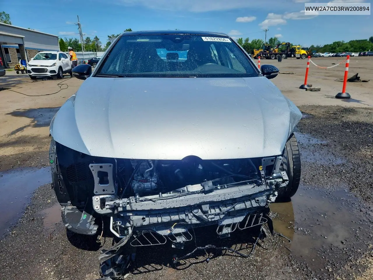 2024 Volkswagen Gti Se VIN: WVW2A7CD3RW200894 Lot: 61622856