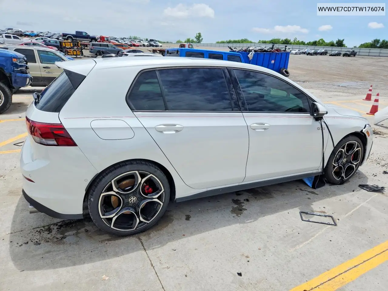 2026 Volkswagen Gti Autobahn VIN: WVWVE7CD7TW176074 Lot: 55200736