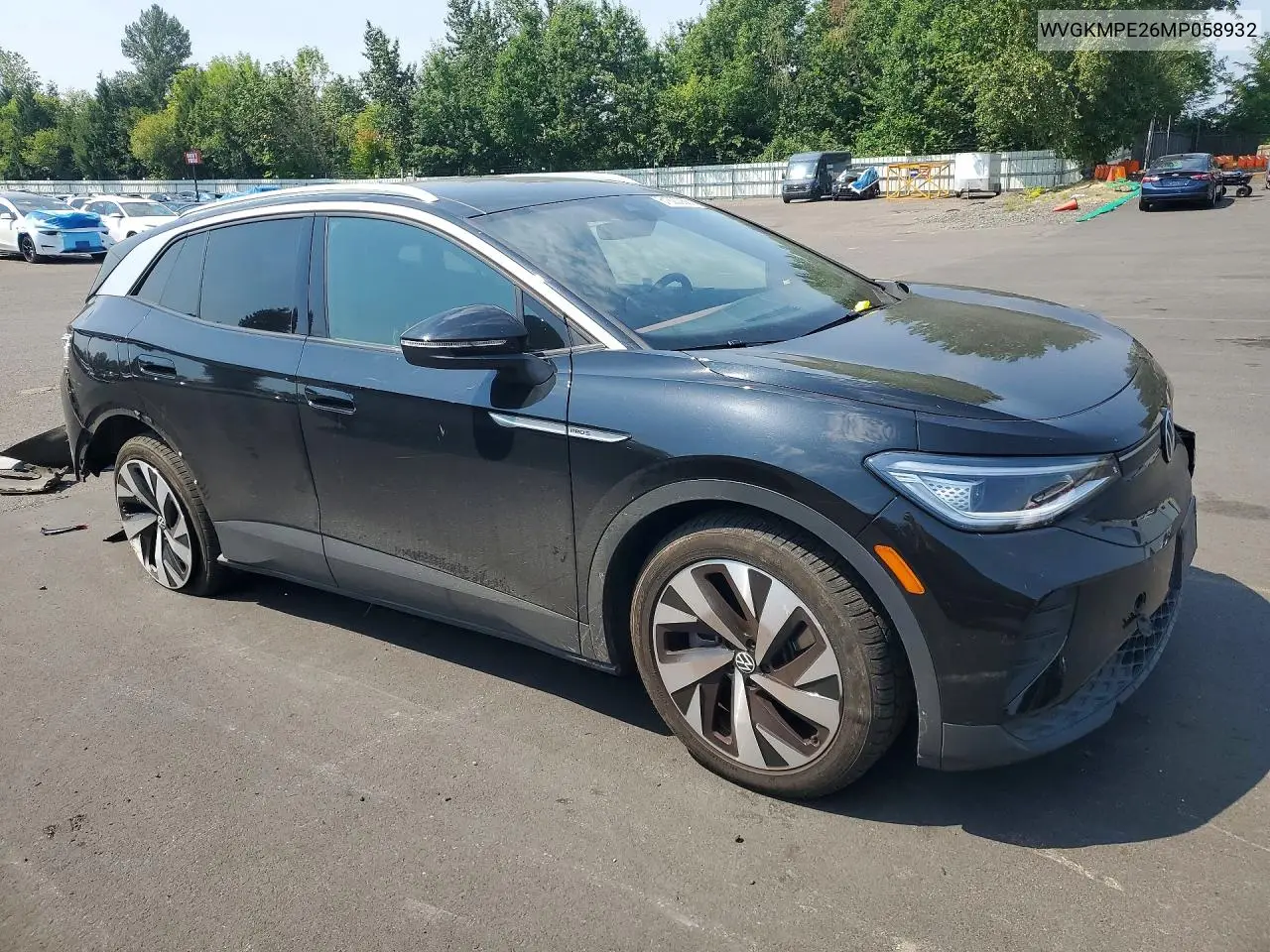 2021 Volkswagen Id.4 Pro S VIN: WVGKMPE26MP058932 Lot: 61820236