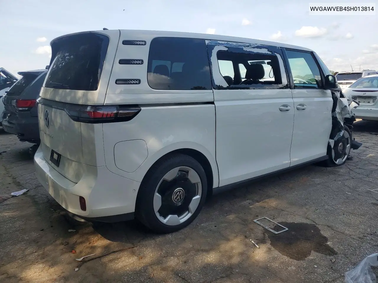 2025 Volkswagen Id Buzz Pro S VIN: WVGAWVEB4SH013814 Lot: 58869216