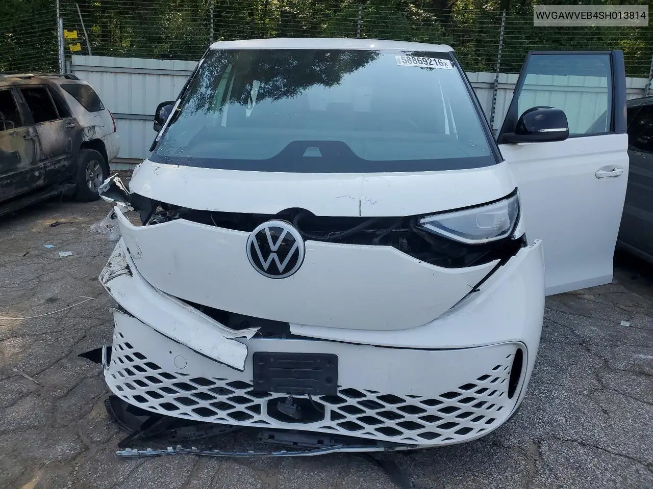 2025 Volkswagen Id Buzz Pro S VIN: WVGAWVEB4SH013814 Lot: 58869216