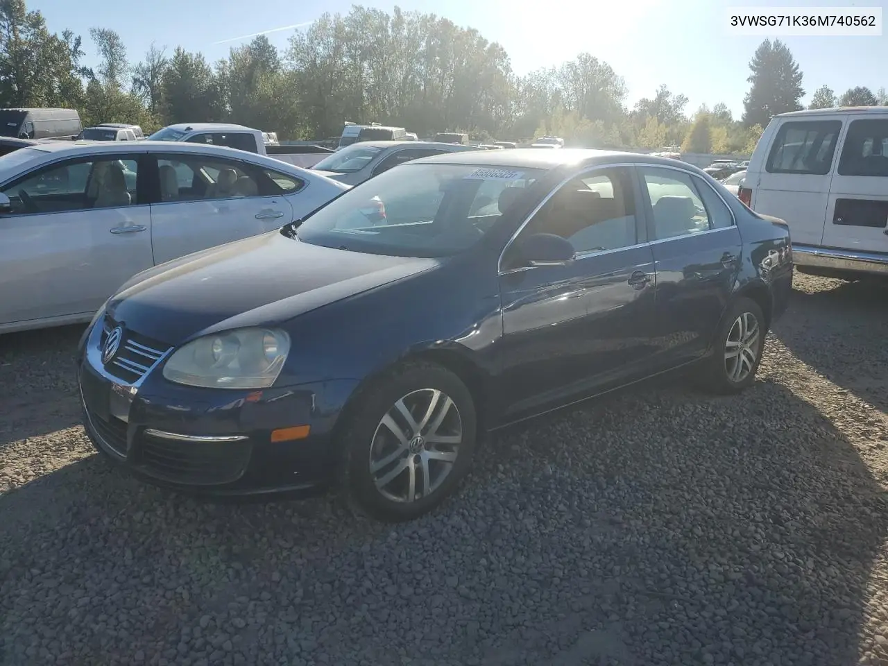 3VWSG71K36M740562 2006 Volkswagen Jetta 2.5 Option Package 1