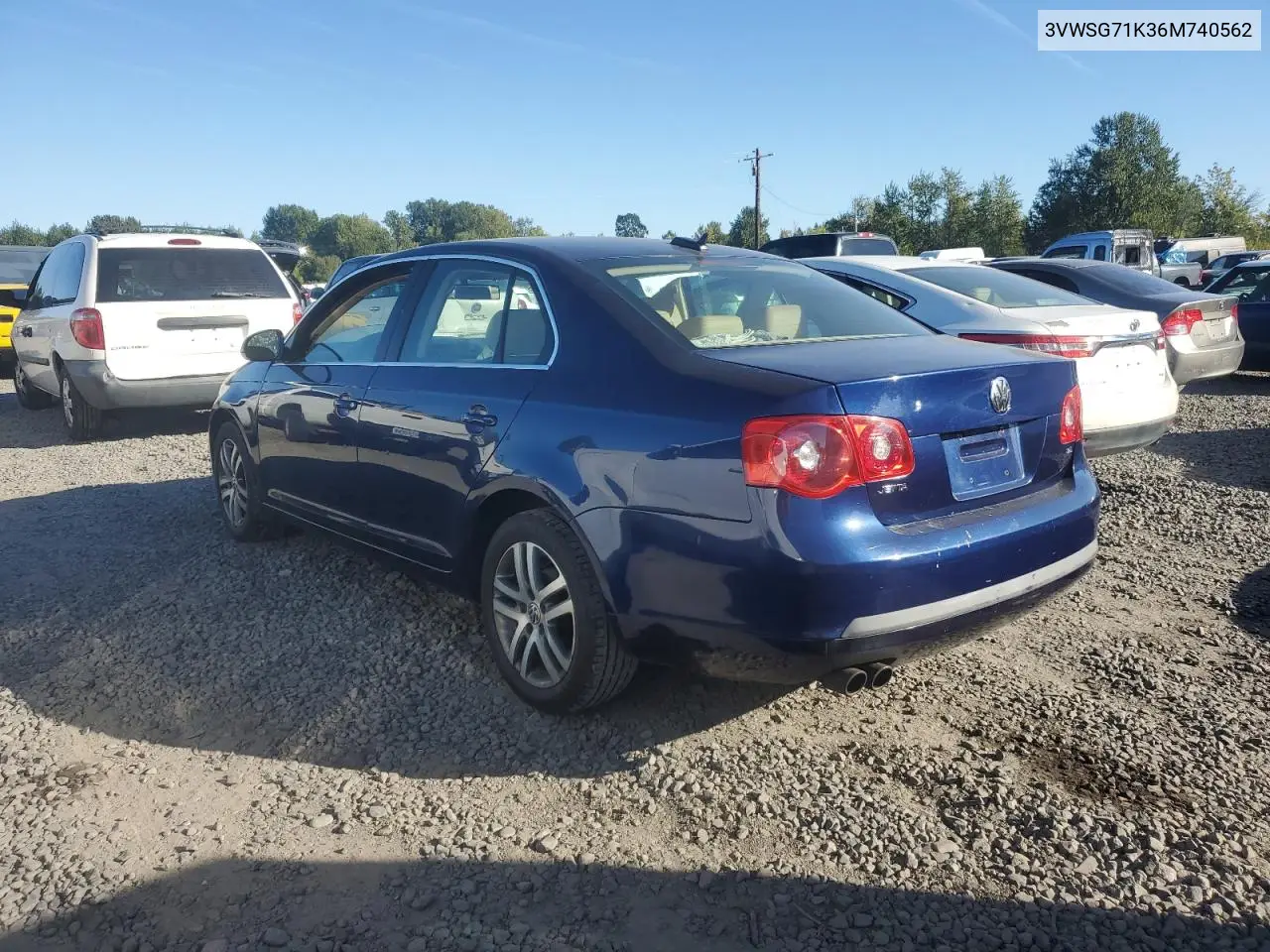 3VWSG71K36M740562 2006 Volkswagen Jetta 2.5 Option Package 1